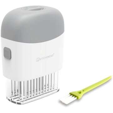 KITCHENDAO 48-Blade Meat Tenderizer Detachable Stainless Steel Kitchen Meat Tenderizer Tool