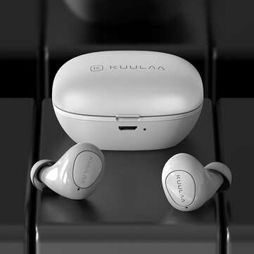 KUULAA JHO-A10 TWS bluetooth 5.0 Earphone Wireless Headphones Handsfree Gaming Hea... (COLOR: WHITE)