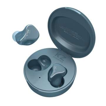 KZ SKS TWS bluetooth 5.2 Earphones Balanced Armature Dynamic Driver Earbuds AAC HiF... (COLOR: BLUE)