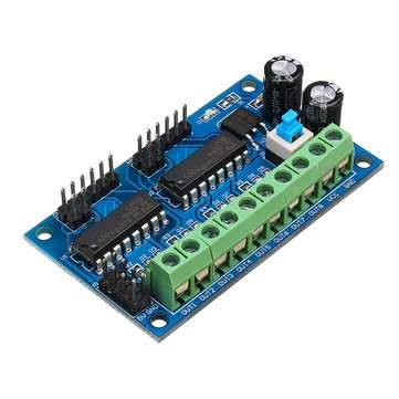 L293D 4 DC Motor Drive Module Motor Driver Intelligent H-bridge For 4WD Car Robot