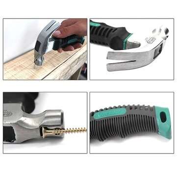 LAOA Mini Claw Hammer 8OZ Nail Hammer Tool Steel Woodworking Striking Tools