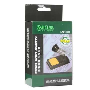 LAOA Solder Iron Stand Holder High Temperature Resistance Soldering Iron Shelf Bakelit LA813301