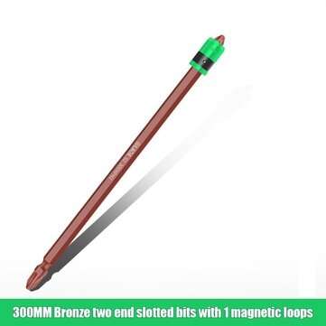LAOA S2 1/4inch Screwdriver Bit With Magnetic Ring 6.35mm Electric Screwdriver bits an... (MODEL: G)