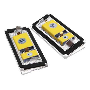 LED License Number Plate Lights Lamp Canbus Error Free White Pair for BMW E46 1998-2005