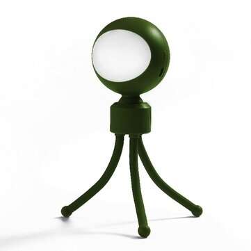 LED Night Light Sound Control Dimmable USB Rechargeable Lamp For Bedroom Cabinet (COLOR.: GREEN)