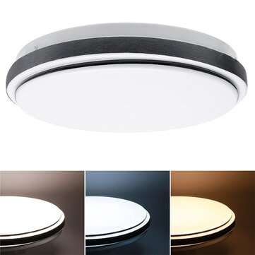 LED Round Ceiling Light Indoor Lighting Single Color/... (DIAMETER: 34CM | LIGHT COLOR: THREECOLORS)