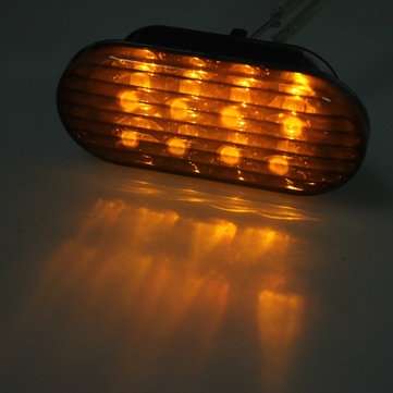 LED Side Marker Turn Light Strobe Lights for VW Jetta Passat (COLOR.: AMBER)