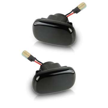 LED Side Marker Light Repeater Indicator Lamp Turn Signal For Toyota (COLOR: BLACK)