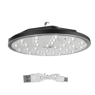 LED Solar Camping Tent Light Garden Hooking Floodlight Outdoor Lamp With Remote Control (TYPE: LAMP)