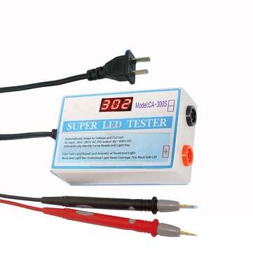 LED Strips Tester 0-300V Output LED Backlight Tester for LED Application TV Mon... (ADAPTOR: EUPLUG)