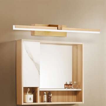 LED Wall Lamp Bathroom Mirror Light AC85... (LENGTH: 560MM | LIGHT COLOR: WARMLIGHT | COLOR: SILVER)