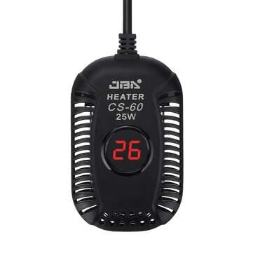 LED Submersible Aquarium Heater Mini Fish Tank Heater Intelligent Induction Device (POWER: 25W)