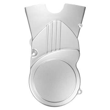 Left Engine Stator Magneto Cover Casing Case Pit Dirt Bike Left 110cc 125cc 140cc (COLOR: SILVER)