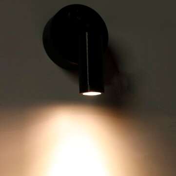LED Wall Spotlight Reading Light  RV Boat Caravan Motorhome Bedside Wall... (LIGHT COLOR: WARMWHITE)