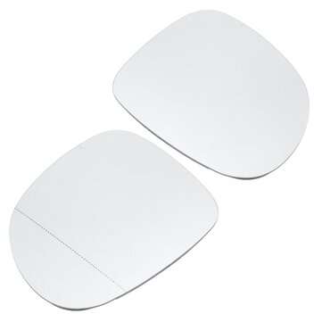 Left/Right Antifog Heated Rearview Mirror Glass For VW Tiguan Sharan Seat Alhanbra (TYPE: RIGHT)