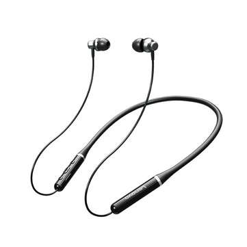 Lenovo QE03 bluetooth Headphones Neckband Wireless IPX5 Waterproof Sports Earphone... (COLOR: BLACK)