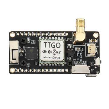 LILYGO TTGO LoRa32 V2.1 868Mhz ESP32 LoRa OLED 0.96 Inch SD Card bluetooth WIFI Wireless Module ES
