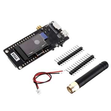 LILYGO TTGO LoRa32 V2.1 ESP32 433MHz/868MHz/915MHz OLED 0.96 Inch SD Card b... (FREQUENCY: 915MHZ)