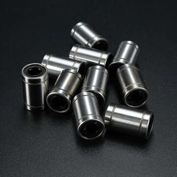 LM8UU 8mm Linear Ball Bearing Bush Steel for CNC Router Mill Machine