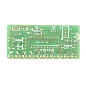 LM3915 10-segment Audio Level Indicator Kit Electronic Soldering Training experiment DIY Parts