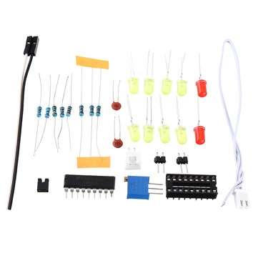 LM3915 10-segment Audio Level Indicator Kit Electronic Soldering Training experiment DIY Parts