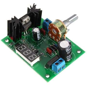 LM317 Adjustable Voltage Regulator Step Down Power Supply Module LED Meter