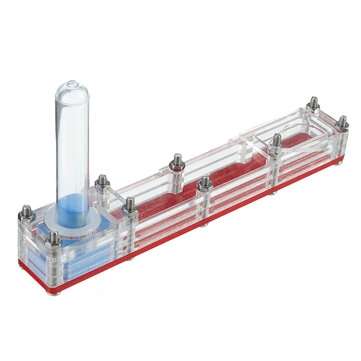 Long Acrylic Ant Farm Educational Nest Formicarium Live House DIY Feeding Area Acry... (COLOR.: RED)