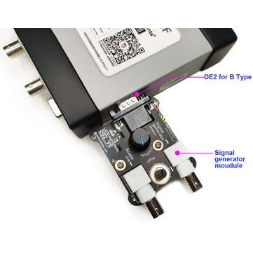 LOTO OSCA02X 2 Channels 35MHz Bandwidth USB/PC Oscilloscope+Logic Analyzer + Signal generator for Au
