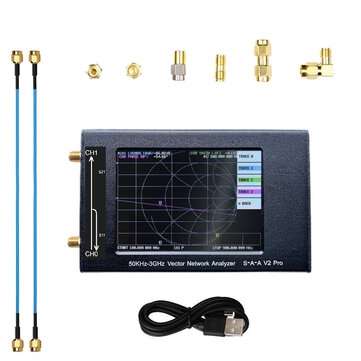 LZ3G S-A-A V2 Pro Vector Network Analyzer 3.2 Inch Digital Nano VNA Tester MF... (TYPE: WITHBATTERY)