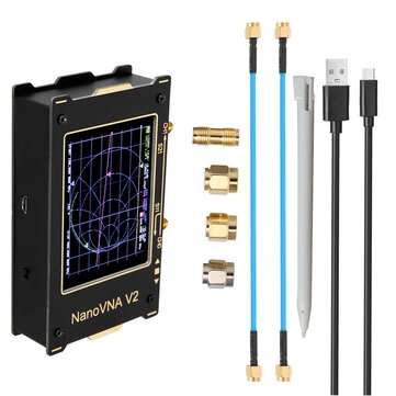 LZNanoVNA V2 50KHz-3GHz Vector Network Analyzer 3.2 Inch Digital Nano VNA Tester MF HF VHF UHF USB L