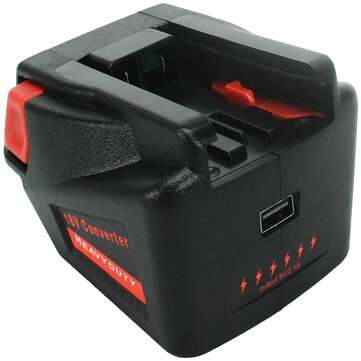 M18 Lithium Battery to V18 Battery 18V Lithium Battery Adapter Converter Replacement Parts for Miwak