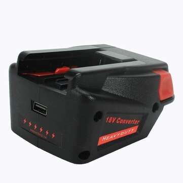 M18 Lithium Battery to V18 Battery 18V Lithium Battery Adapter Converter Replacement Parts for Miwak