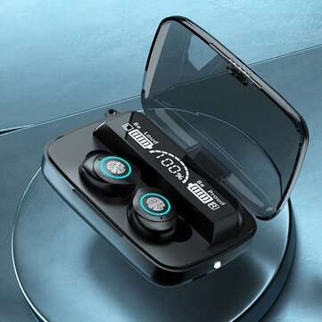 M17 TWS bluetooth 5.0 Earphone Touch Control Noise Cancelling Mic IPX7 Waterproof Sport Headset Head