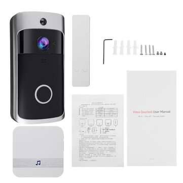 M3 Wireless WiFi  Video Doorbell Two-Way Smart Phone Door Ring Intercom Camera Bell (TYPE: #2)