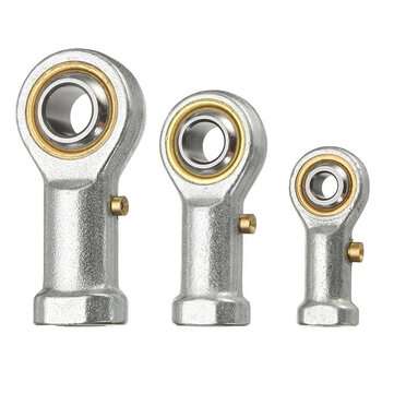 M5/M8/M10 Female Rose Joint Right Thread Bronze Liner Performance Rod End (SIZE: M8)