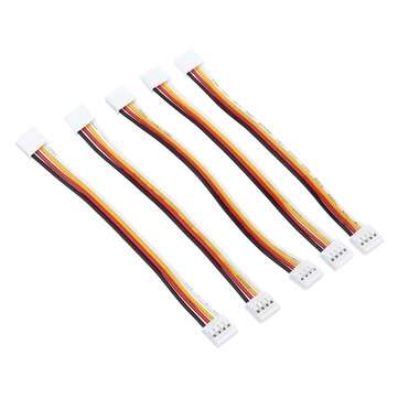 M5Stack Universal 4Pin Buckled Grove Cable Wire 1m/2m/50cm/20cm/10cm (LENGTH: 10CM-5PCS)