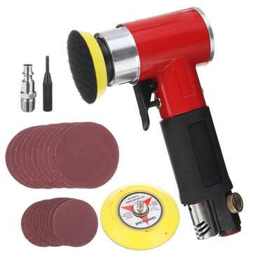 M6 Air Die Grinder Pneumatic Grinding Polishing Machine Eccentric Sand Paper Machine 2I... (TYPE: 1)