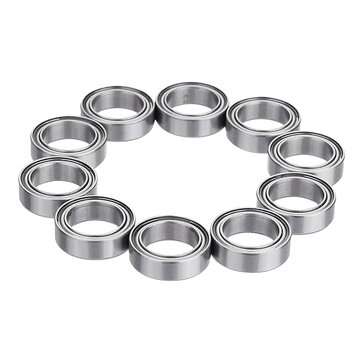 Machifit 10pcs MR128ZZ MR148ZZ Ball Bearing I.D 8mm Steel Double Shielded Deep Groov... (SIZE: 14MM)