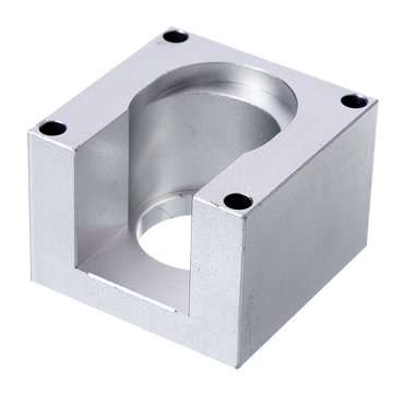 Machifit Aluminium Alloy Motor Mount Bracket Holder Fixed Base for Nema 23 Stepp... (COLOR.: SLIVER)