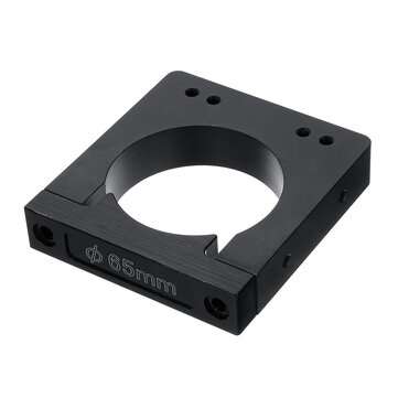 Machifit 52/65/71/80mm Diameter Router Spindle Mount for CNC Router Machine Aluminum... (SIZE: 65MM)
