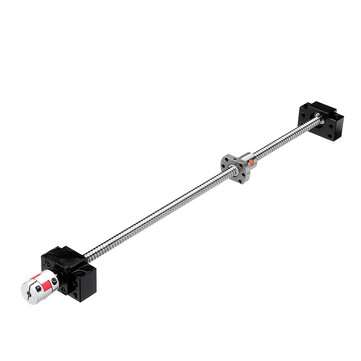 Machifit SFU1204 500mm Ball Screw+1204 Ball Nut+BK/BF10 End Supports+6.35x8mm Coupler