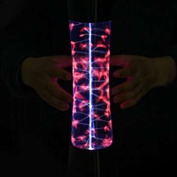 Magic Lightning Ball Plasma Ball Static Ball Touch Sensor Voice Control Lamp Room... (COLOR.: BLACK)