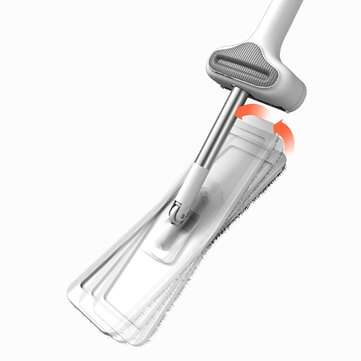 Magic Cleaning Mop Lazy Hands-Free Rotating Mat Cloth Flat Squeeze Mop for Home Window Floor Cleanin