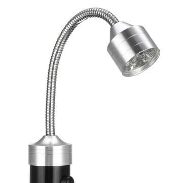 Magnetic BBQ Grill Light Flexible LED Work Light Maintenance Light Tool Light Black