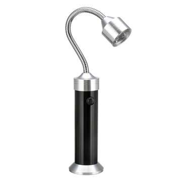 Magnetic BBQ Grill Light Flexible LED Work Light Maintenance Light Tool Light Black