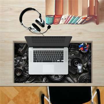 Mechanical Gear PAG STICKER 3D Desk Sticker Wall Decals Home Wall Desk Table Deco... (COLOR.: PEACH)