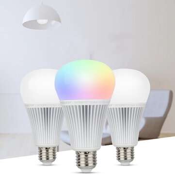 Miboxer FUTD12 9W DMX512 RGB+CCT E27 Smart Bulb 2.4G APP Voice Control LED Light AC100-240V