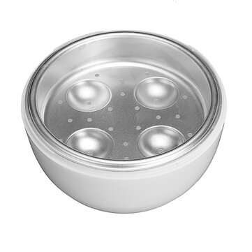Microwave Egg Cooker 4-Eggs Cooking Boiler Steamer Kitchen Cooking Tool Quick Breakfast