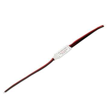 Mini 12A LED Amplifier Controller Power Accessories For Single Color Strip Light DC5-24V