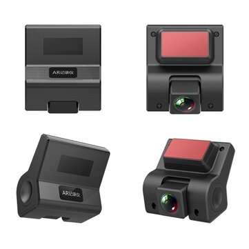 Mini AR Real-View Navigation Recorder Android Large Screen ADAS Early Warning Dash Cam Car Driving R